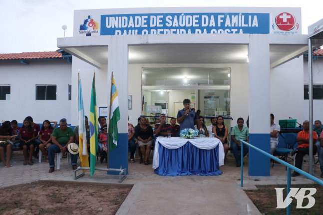 Nova unidade de saúde é entregue à população de Sampaio.