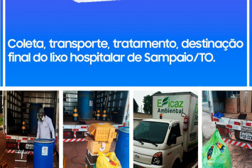 coleta, transporte, tratamento e destinação final do lixo hospitalar