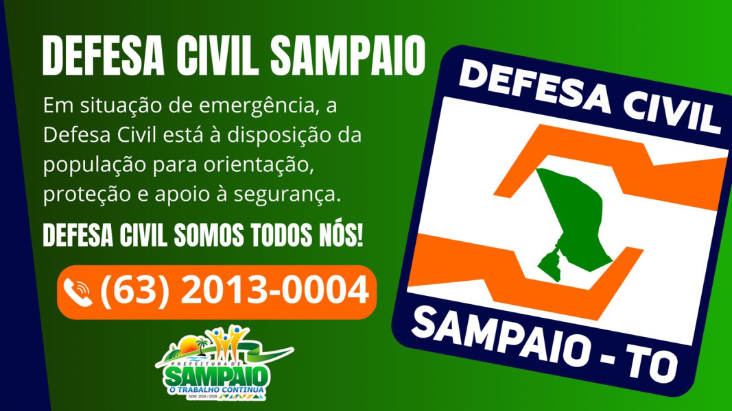 card defesa civil