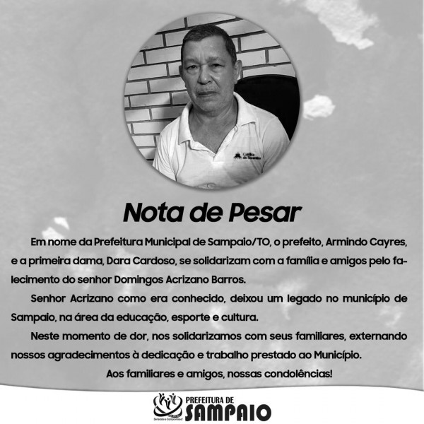 Nota de pesar